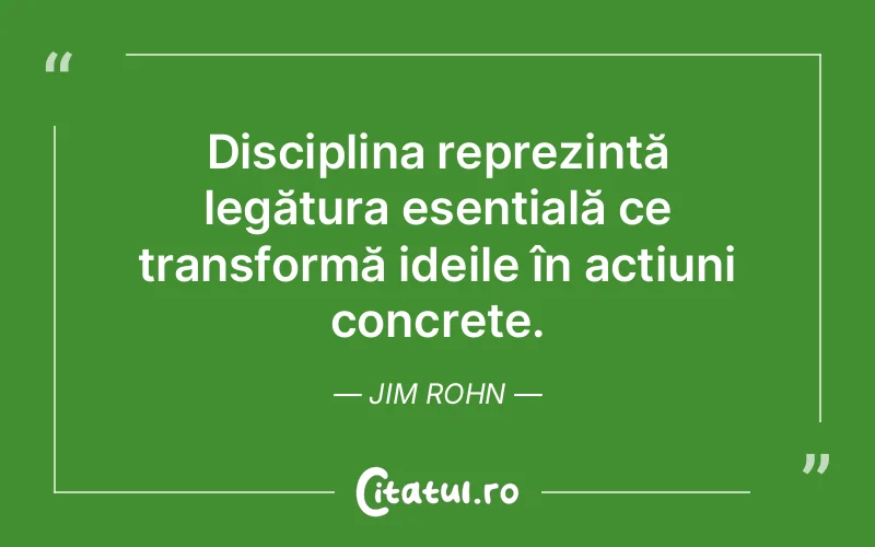 Citat Jim Rohn - citate viata