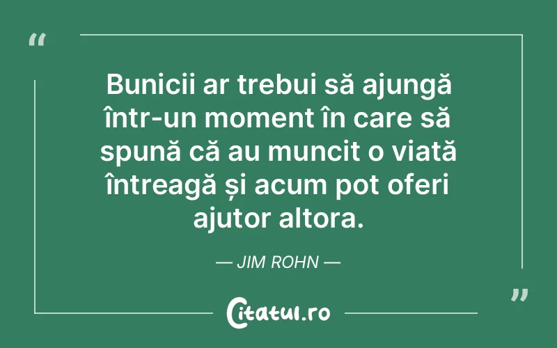 Citat Jim Rohn - citate viata