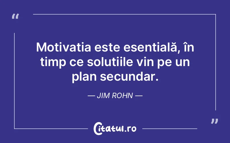 Citat Jim Rohn - citate viata