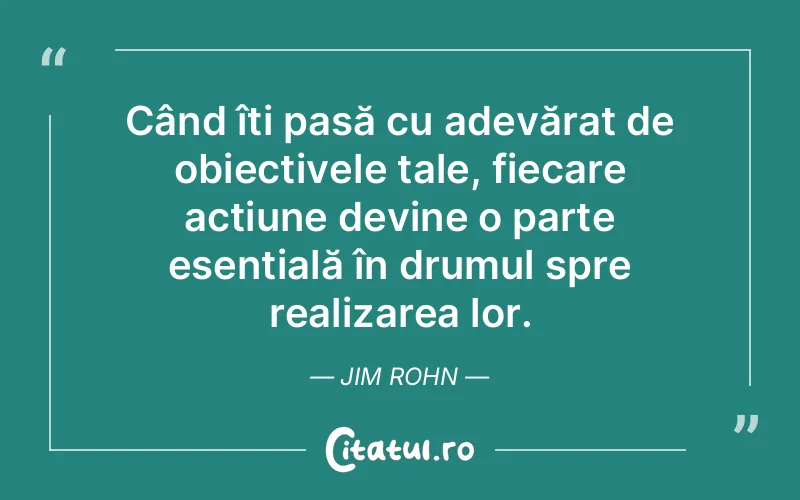 Citat Jim Rohn - citate viata