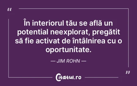 A deveni cineva se leagă strâns de cee...