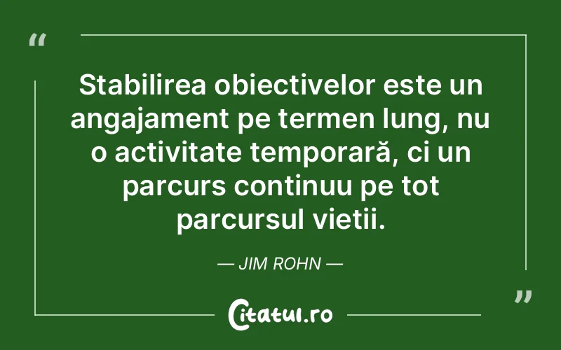Citat Jim Rohn - citate viata