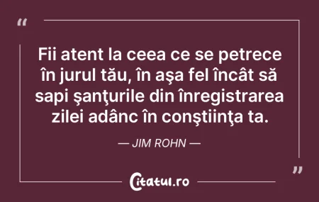 Reflectează serios la cine trebuie să ... Reflectează serios la cine trebuie să ...