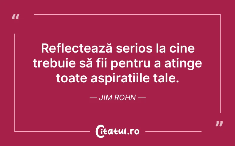 Citat Jim Rohn - citate viata