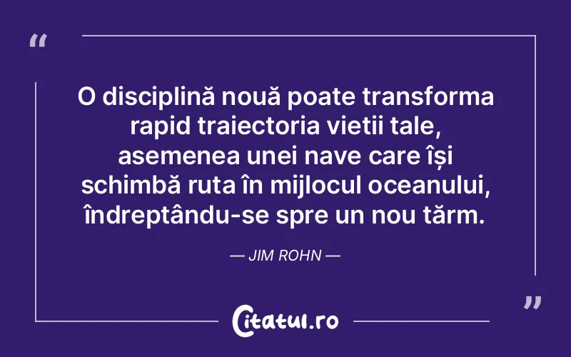 Citat Jim Rohn - citate viata