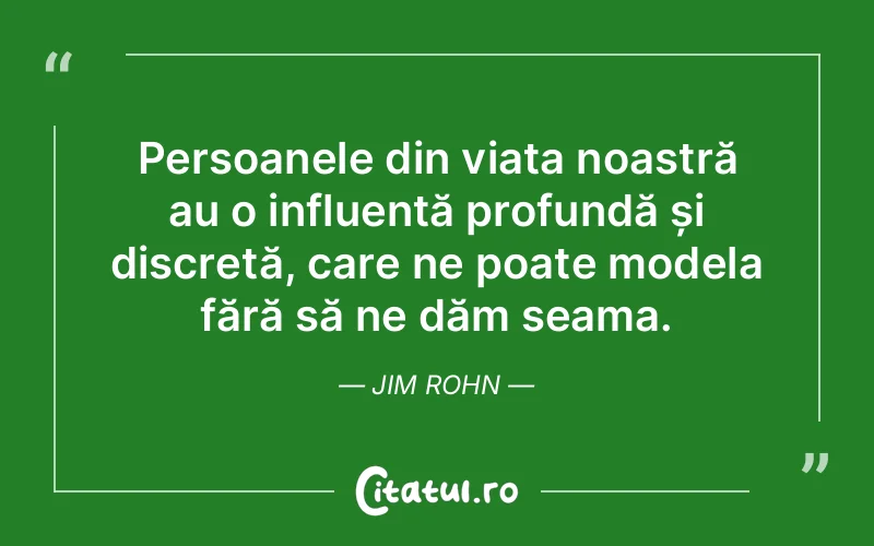 Citat Jim Rohn - citate viata