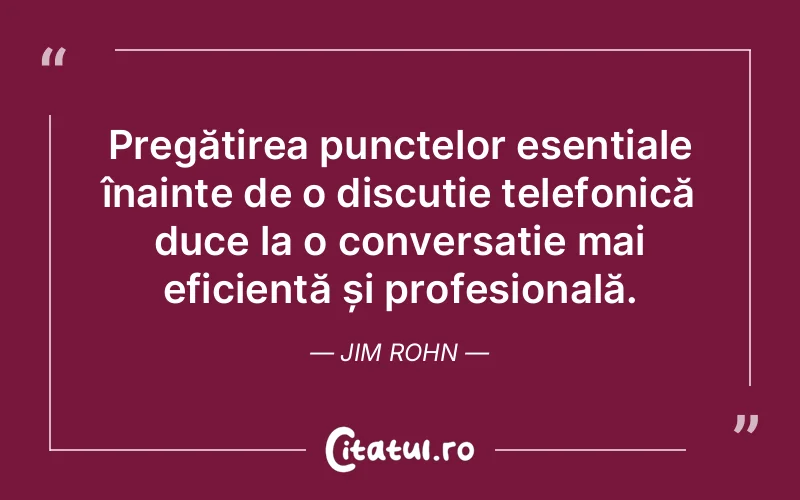 Citat Jim Rohn - citate viata