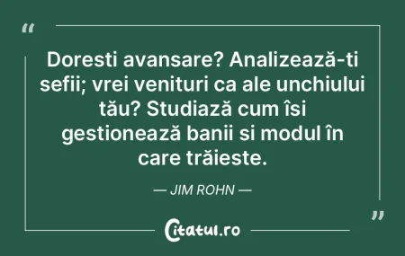 Eșecul nu apare dintr-o singură întâ...