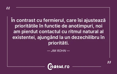 Este simplu să te pierzi în rutina zil...