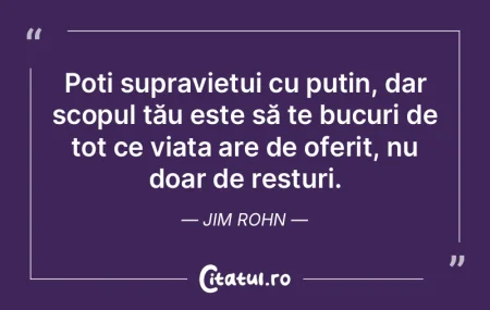 O idee transformatoare nu apare de la si...