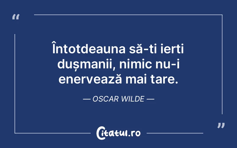 Citat Oscar Wilde - citate viata