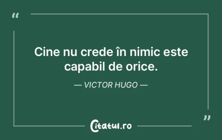 Nimic nu este mai înspăimântător ca ... Nimic nu este mai înspăimântător ca ...