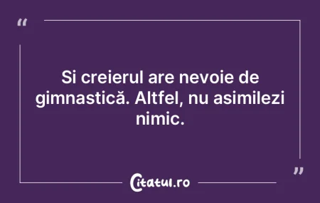 Nimic nu e asa de tare ca trecutul, pe a...