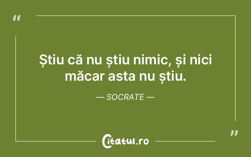 Citat Socrate - citate viata