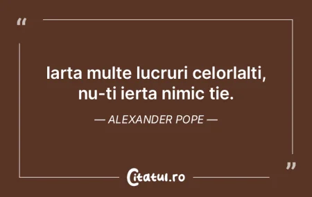 Să nu crezi nimic din ce ai citit sau a...