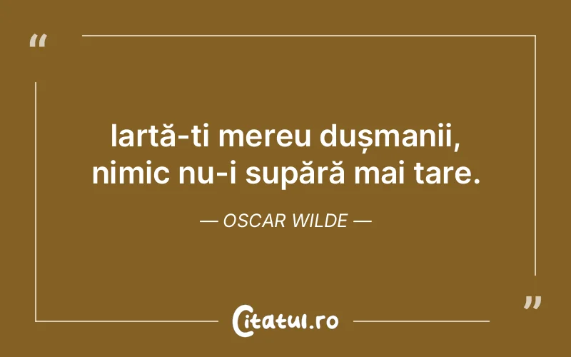 Citat Oscar Wilde - citate viata