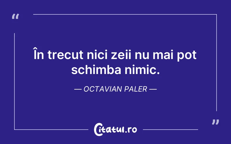 Citat Octavian Paler - citate viata