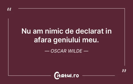 Soarta nu este nimic altceva decat fapte...