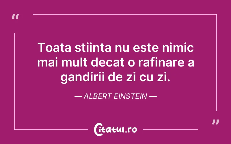 Citat Albert Einstein - citate viata