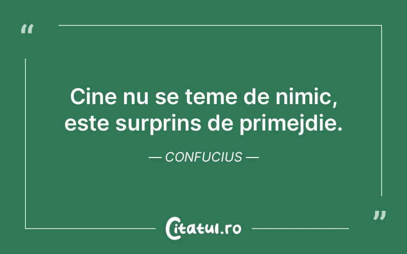 Citat Confucius - citate viata