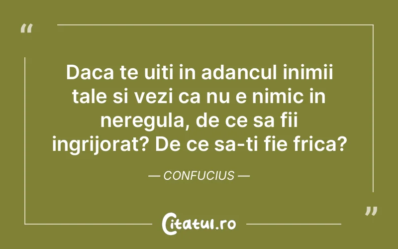 Citat Confucius - citate viata