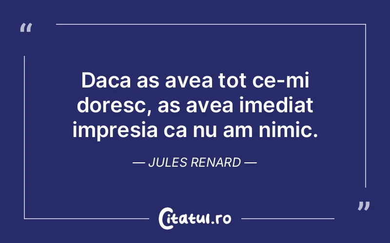 Citat Jules Renard - citate viata