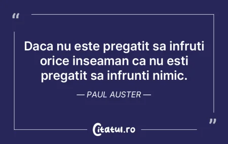 Nu am avut nimic de oferit nimanui cu ex...