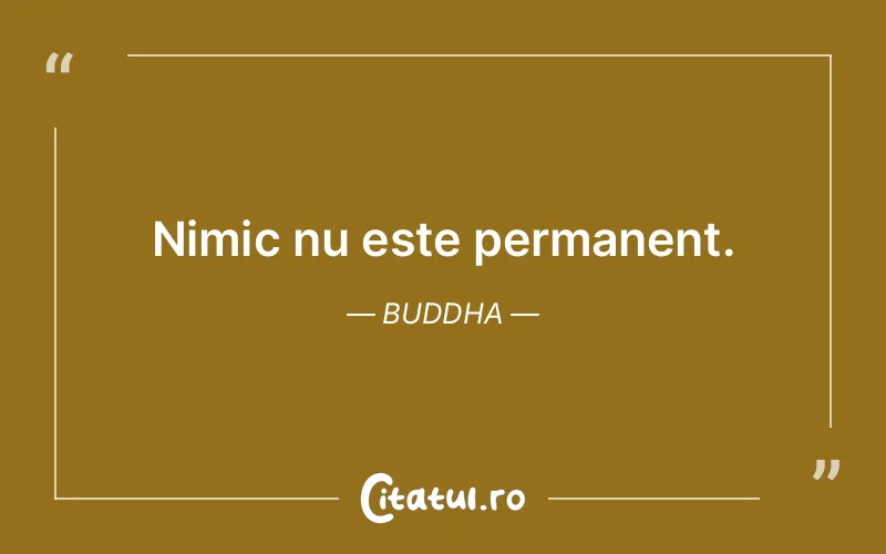 Citat Buddha - citate viata