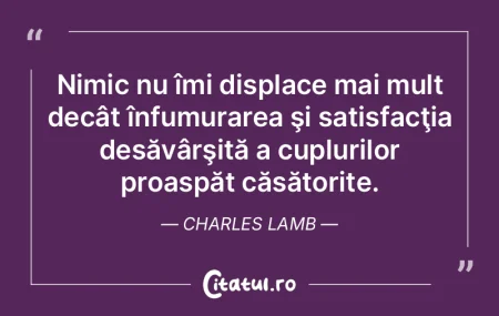 Cel ce nu ştie nimic, nu se plânge de ...