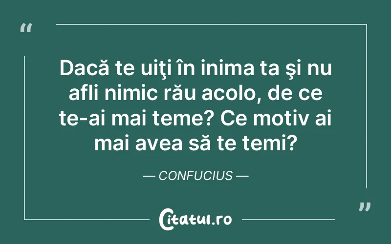 Citat Confucius - citate viata