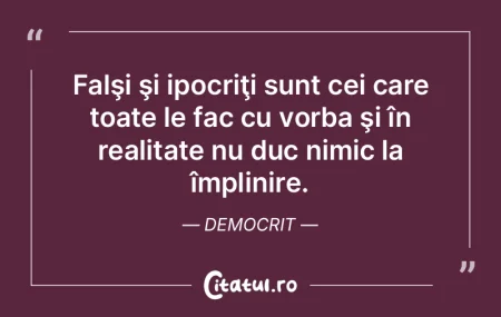 Numai prin reflecţii nu poţi să expli...