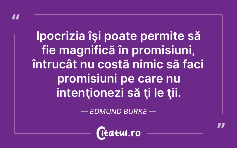 Citat Edmund Burke - citate viata