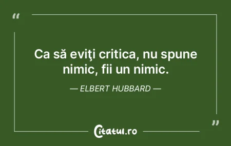 A nu face nimic e la fel de rău ca a fa... A nu face nimic e la fel de rău ca a fa...