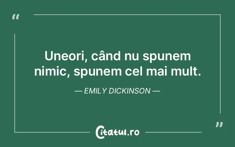 Citat Emily Dickinson - citate viata