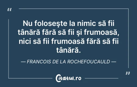 Nimic nu ne înşală mai mult decât pr...