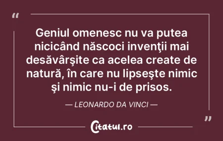 Nimic nu se poate iubi sau urî, cu exce...