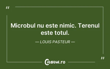 Nu poţi să ştii niciodată ce rezulta...
