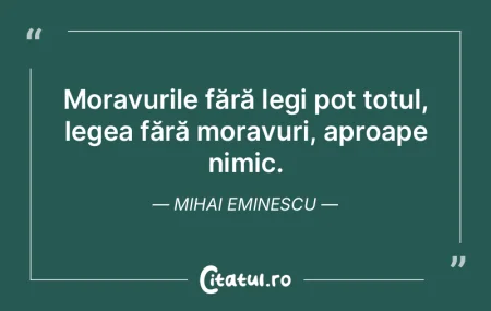 Măreţia nu este nimic dacă nu este de...