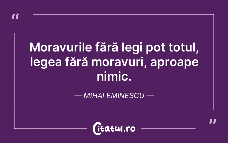 Citat Mihai Eminescu - citate viata