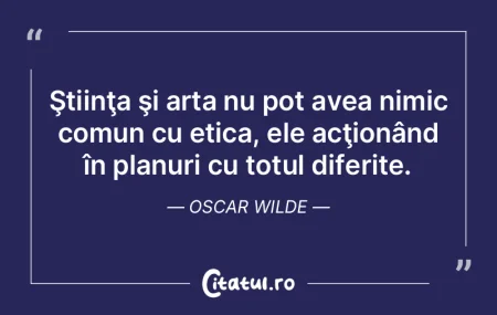 Experienţa este acel lucru pe care nu-l...