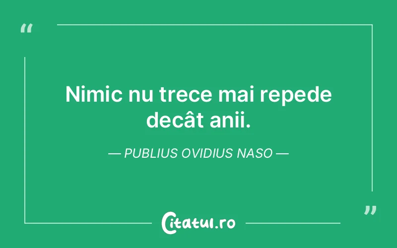 Citat Publius Ovidius Naso - citate viata