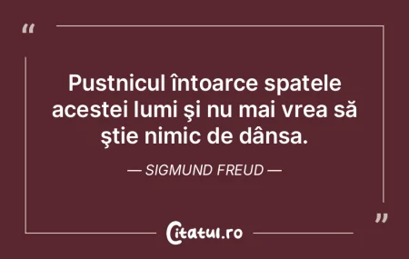 Sentimentul eului la adult nu este nimic...