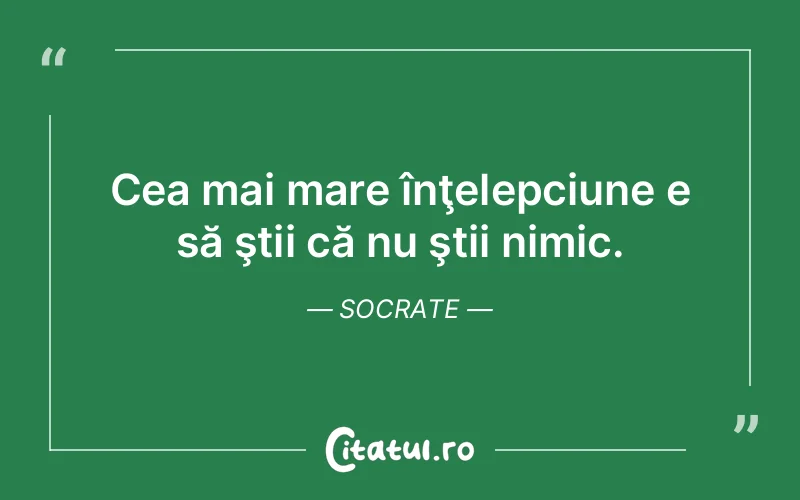 Citat Socrate - citate viata