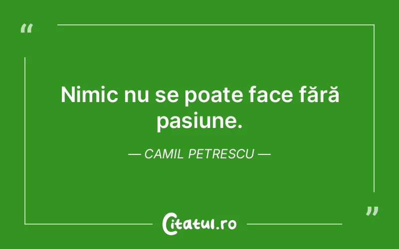 Citat Camil Petrescu - citate viata