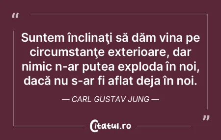 Nu putem schimba nimic până ce nu îl ... Nu putem schimba nimic până ce nu îl ...
