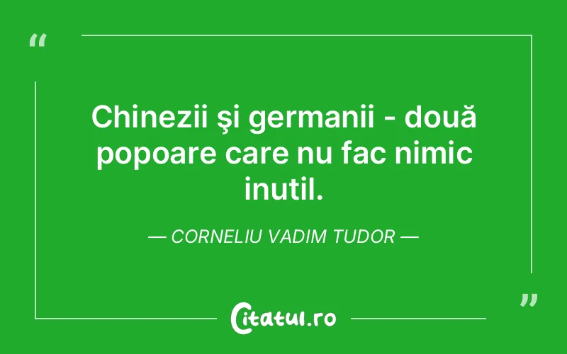 Citat Corneliu Vadim Tudor - citate viata