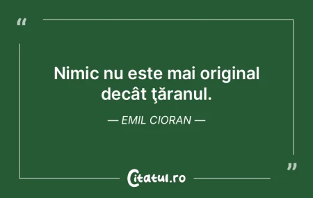 Nimic nu ne individualizează mai mult d...