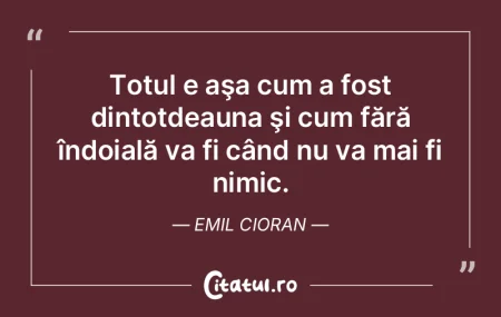 Nimic nu ne ajută mai mult să înţele...