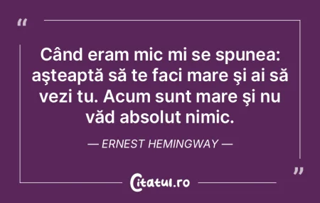 Dacă ceva este greşit, repară-l. Dar ...