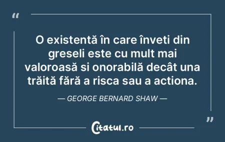 În afara gândului, nimic nu rămâne f...